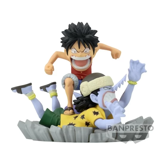 One Piece: World Collectable Figure Log Stories - Monkey D. Luffy Vs Arlong Figure