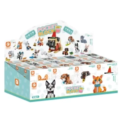 Forange Pocket Block Schattige Dieren: Complete Display (12 Stuks) Fc8283