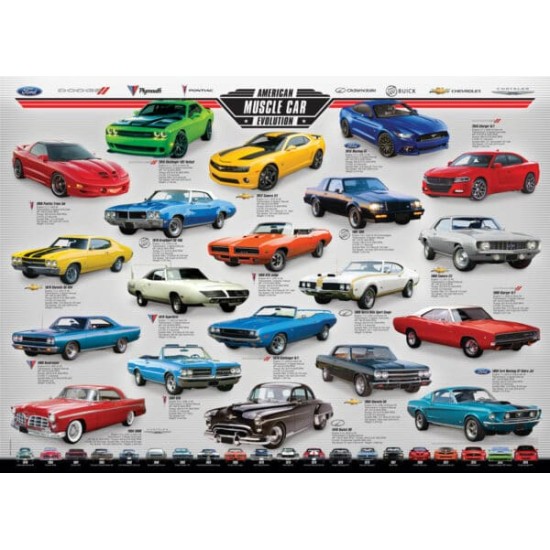 American Muscle Car Evolution (1000)