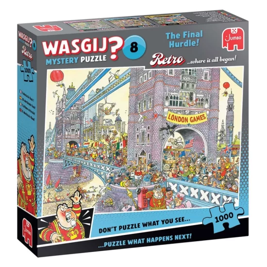 Wasgij Retro Mystery 8 – De Laatste Horde! (1000)