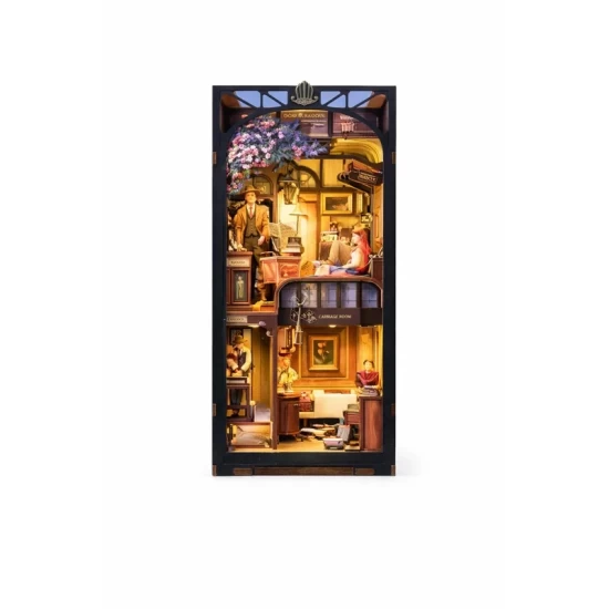 Cutebee Diy Booknook Train Mystery Case Bn01B 18X11X23Cm