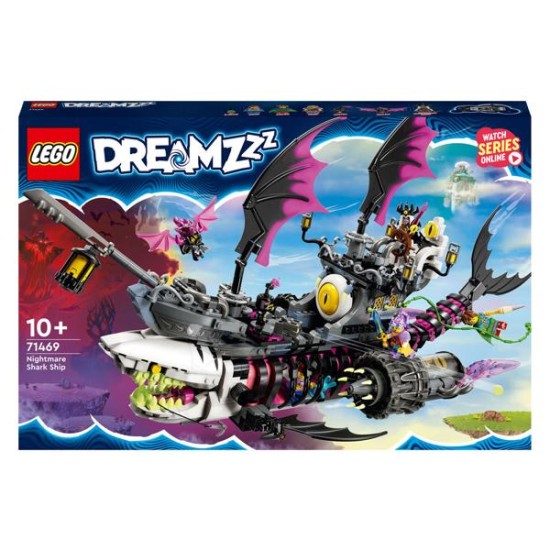 Lego Dreamzzz 71460 Nachtmerrie Haaienschip Lego Dreamzzz 71460 Nachtmerrie Haaienschip