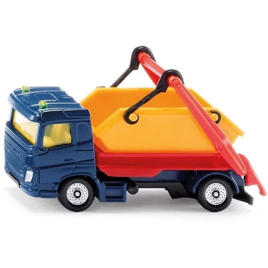 Siku Vrachtwagen Met Kiepbak Speelgoedvrachtwagen Veelkleurig Met Metallic Lak In Sequin Blue Beweegbare Kraanarmen Bak Met Kiepinstallatie Trekhaak Siku Vrachtwagen Met Kiepbak Speelgoedvrachtwagen Veelkleurig Met Metallic Lak In Sequin Blue Beweegbare Kraanarmen Bak Met Kiepinstallatie Trekhaak