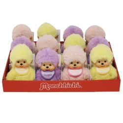 Monchhichi In Display (3 Kleuren/12 St/15Cm) Monchhichi In Display (3 Kleuren/12 St/15Cm)