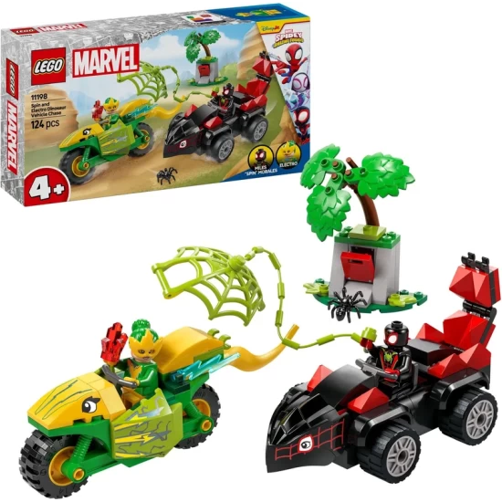 Lego Spidey En Zijn Supervrienden 11198 Actieplezier Met Spin En Electro In Zijn Lego Spidey En Zijn Supervrienden 11198 Actieplezier Met Spin En Electro In Zijn
