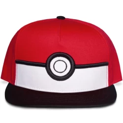Pokemon Mens' Snapback Cap Poke Ball Pokemon Mens' Snapback Cap Poke Ball