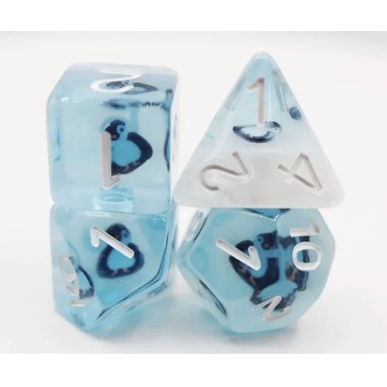 Frozen Penguin Rpg Dice Set