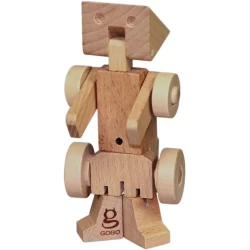Primi Passi - Houten Transformeer Robot/Shovel Primi Passi - Houten Transformeer Robot/Shovel