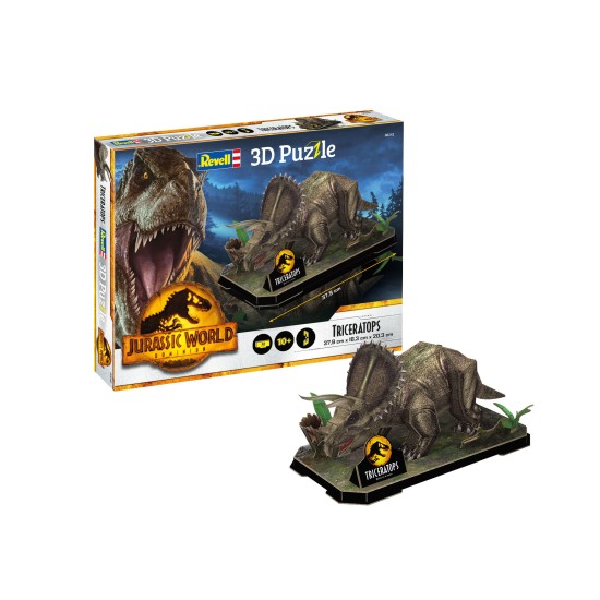 Jurassic World Dominion - Triceratops Revell 3D Puzzle