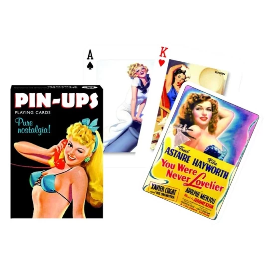 Pin-Ups Speelkaarten – Single Deck