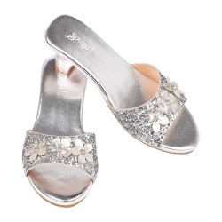 Slipper H.heel Mariona Silver Metallic Sz 27/28 (1 Pair) Slipper H.heel Mariona Silver Metallic Sz 27/28 (1 Pair)