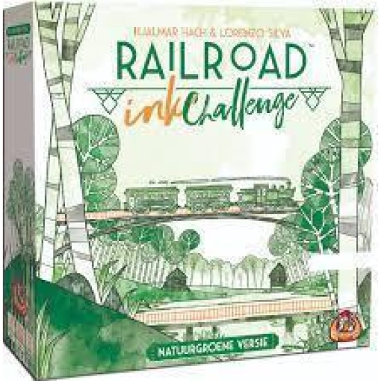 Railroad Ink: Natuurgroene Versie