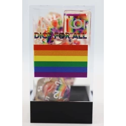 Rainbow Flag Rpg Dice Set