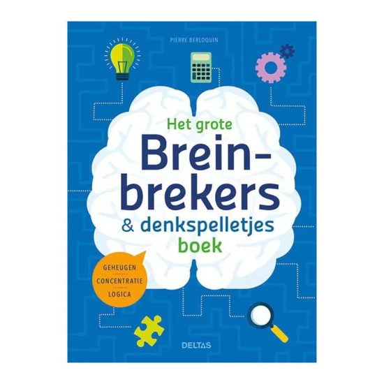 Het Grote Breinbrekers En Denkspelletjes Boek