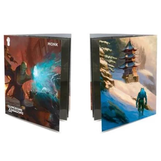Class Folio Dungeons And Dragons Incl Stickers Monk