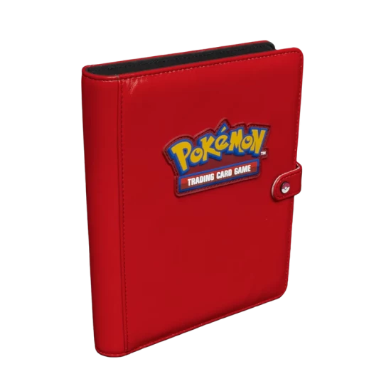 Binder Pokemon Premium Snap Red