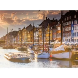 Zonsondergang In Kopenhagen (500)