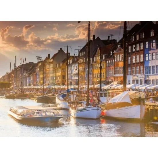 Zonsondergang In Kopenhagen (500)