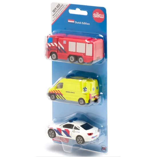 Hulpverlenersset (Politie Brandweer Ambulance) 3-Delig Nederland