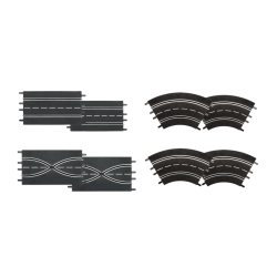 Extension Set (2 Straights 2 Lane Change Sections 4 Curves 1/60°)