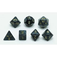 Dobbelstenen Set Grijs Marmer/Parelmoer Dobbelstenen Set Grijs Marmer/Parelmoer