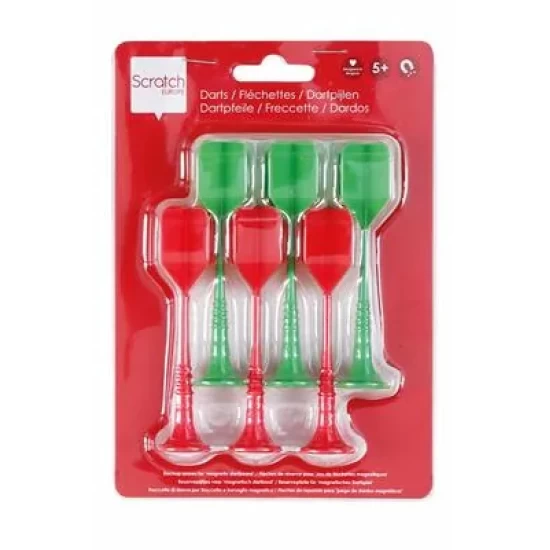 Magnetische Darts - Set Rood-Groen Magnetische Darts - Set Rood-Groen