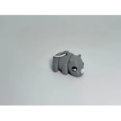Neushoorn Sleutelhanger