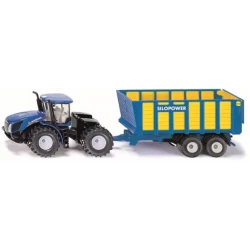 1:50 New Holland T9.560 Met Silagewagen 1:50 New Holland T9.560 Met Silagewagen