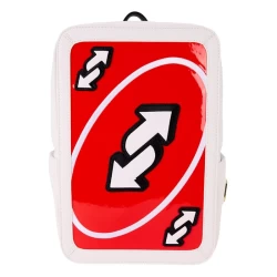 Mattel Classic By Loungefly Mini Backpack Uno Reverse Card Mattel Classic By Loungefly Mini Backpack Uno Reverse Card