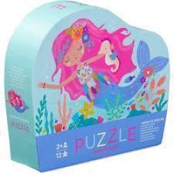 12 Pcs Mini Puzzle/Mermaid Dreams
