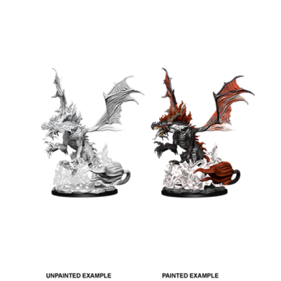 Pathfinder Battles Deep Cuts Unpainted Miniatures - Nightmare Dragon