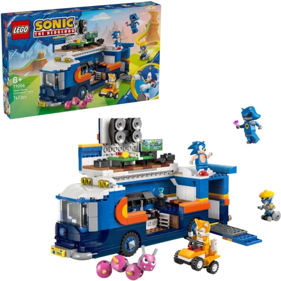 Lego Sonic 77006 Team Sonic Commandotruck Lego Sonic 77006 Team Sonic Commandotruck