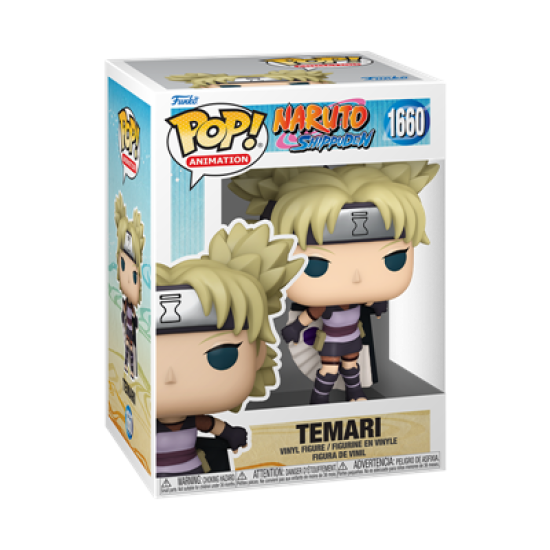Naruto Pop! Animation Vinyl Figure Temari 9 Cm