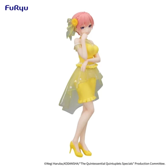 The Quintessential Quintuplets Trio-Try-It Pvc Statue Nakano Ichika Pastel Dress Ver. 21 Cm