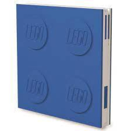Lego Locking Notebook With Gel Pen - Blue