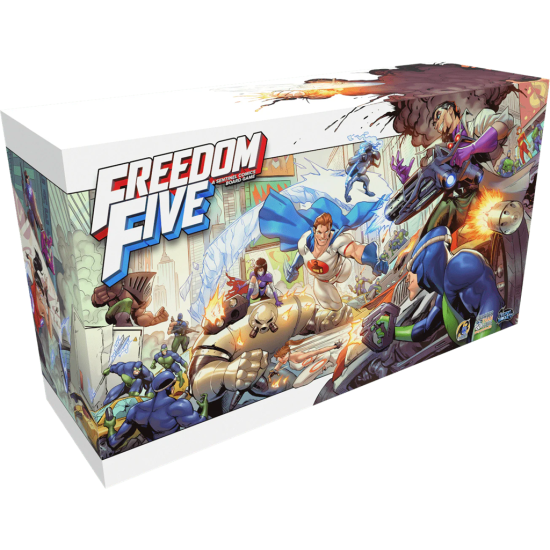 Freedom Five A Sentinel Comics Board Game