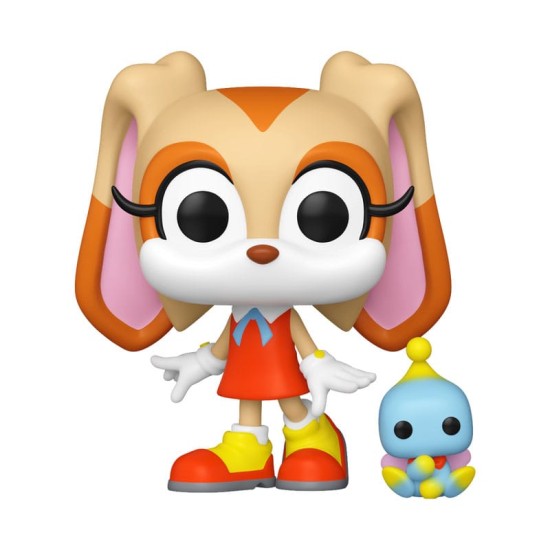 Sonic The Hedgehog Pop  And  Buddy! Vinyl Figure Cream With Cheese 9 Cm