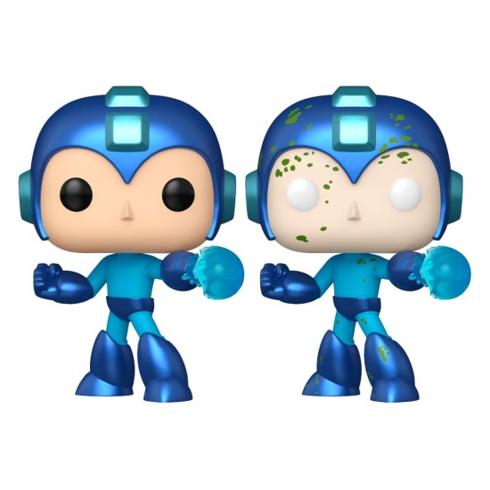Funko Fusion Pop! Games Vinyl Figures Mega Man W/Ch 9 Cm Assortment (6)