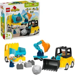 Lego Duplo 10475 Bouwvoertuigen 3-In-1 Set Lego Duplo 10475 Bouwvoertuigen 3-In-1 Set