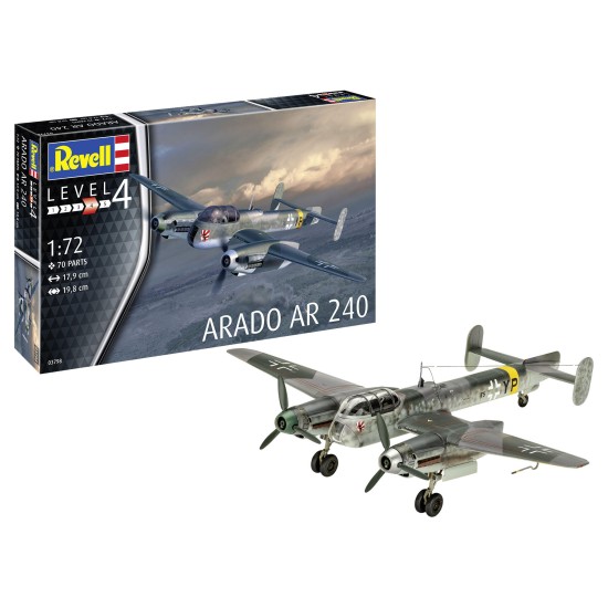 Arado Ar 240  Revell Modelbouwpakket