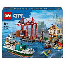 Lego City 60422 Haven Met Vrachtschip Lego City 60422 Haven Met Vrachtschip