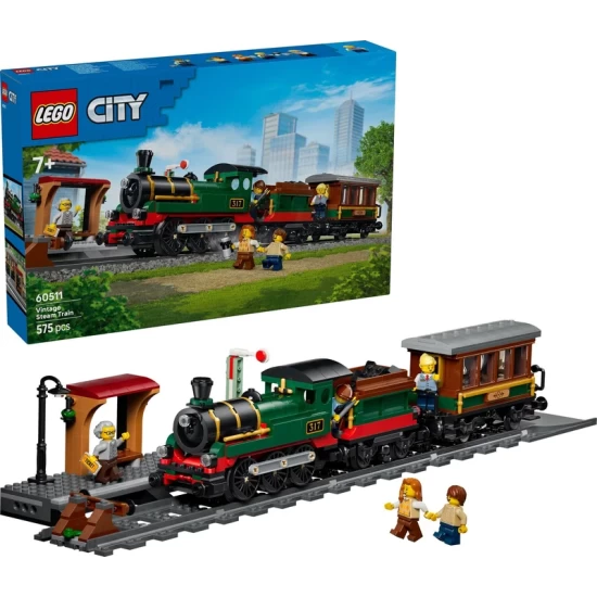Lego City 60511 Klassieke Stoomtrein