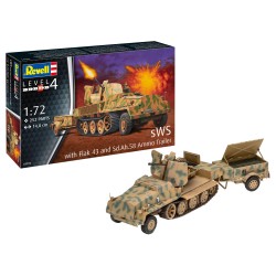 Sws With Flak43 And Sd.ah58 Ammo Trailer Revell Modelbouwpakket