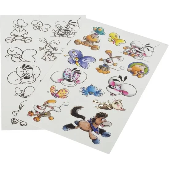 Tatoeageset Diddl Display 24 Stuks