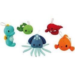 Janod Badspeelgoed – Badvriendjes Spons Zeeschuim Janod Badspeelgoed – Badvriendjes Spons Zeeschuim