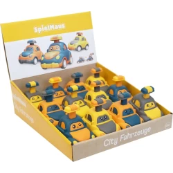 Spielmaus Baby City Voertuigen 4 Verschillende Uitvoeringen Spielmaus Baby City Voertuigen 4 Verschillende Uitvoeringen