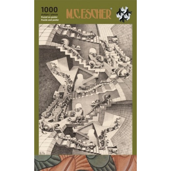 The House Of Stairs - M.c. Escher (1000)