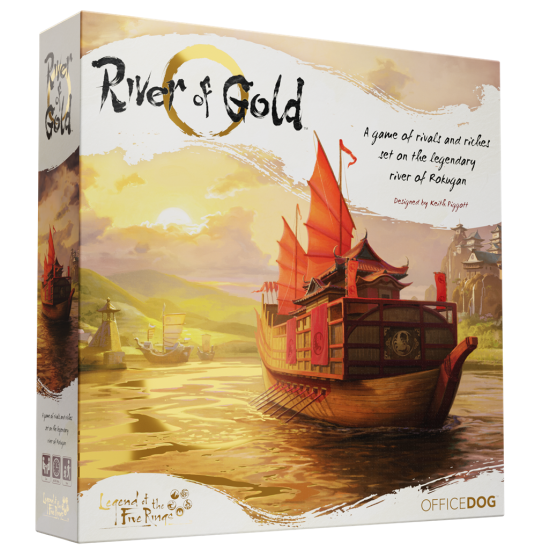 River Of Gold Legend Of The Five Rings Board Game