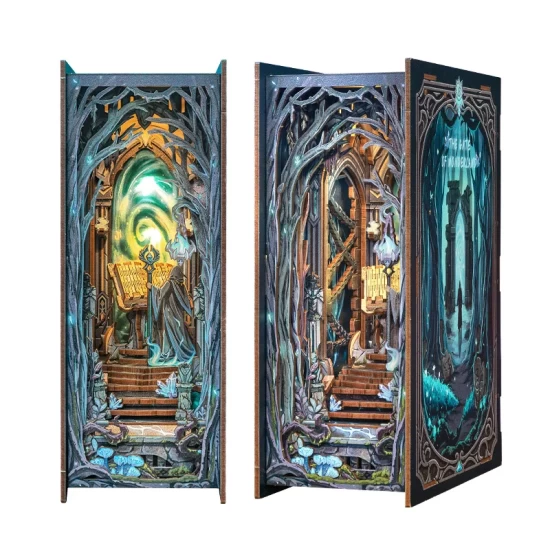 Cutebee Diy Booknook The Gate Of Wonderland Hy02B 16X8X217Cm