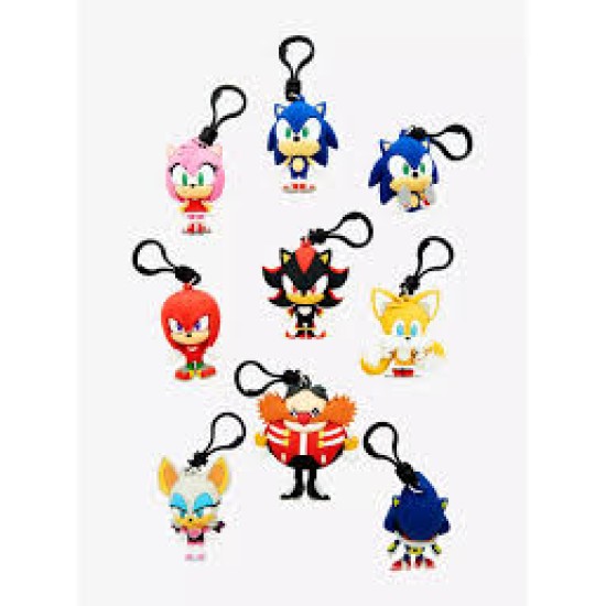 Sonic - The Hedgehog Pvc Bag Clips Series 1